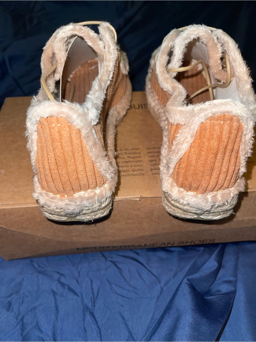 Naguisa Txalupa Espadrille Bottom Shoe in Brick. Handmade in Spain. - Picture 5 of 6